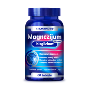 Magnezijum bisglicinat 100mg tablete, 60 kom