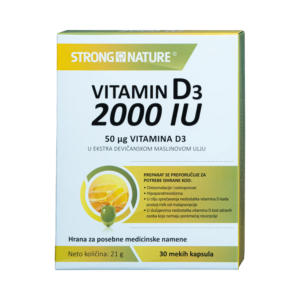VITAMIN D3 2000IU, 30 kom